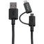 3FT 2 IN 1 CHARGING CABLE APPLE