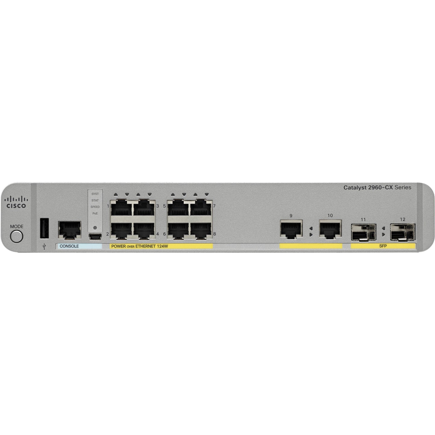 Cisco 2960CX-8PC-L Ethernet Switch