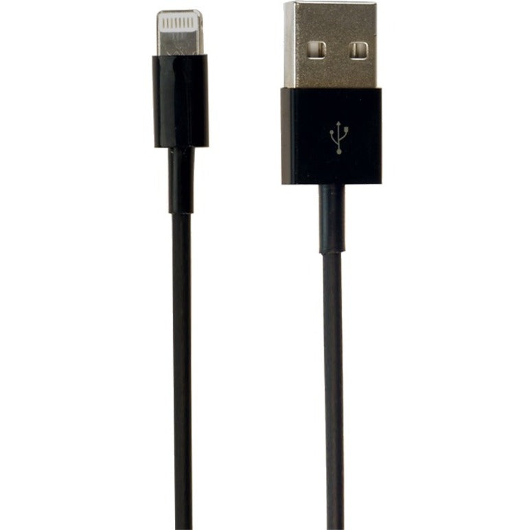 LIGHTNING TO USB BLACK 1 METER 