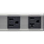 Tripp Lite 4-Outlet Vertical Power Strip 2-15A & 2-20A 120V 15 ft. (4.57 m) Cord 5-20P 12 in.