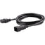 StarTech.com 10ft (3m) Heavy Duty Extension Cord IEC C19 to IEC C20 Black Extension Cord 15A 250V 14AWG Heavy Gauge Power Cable