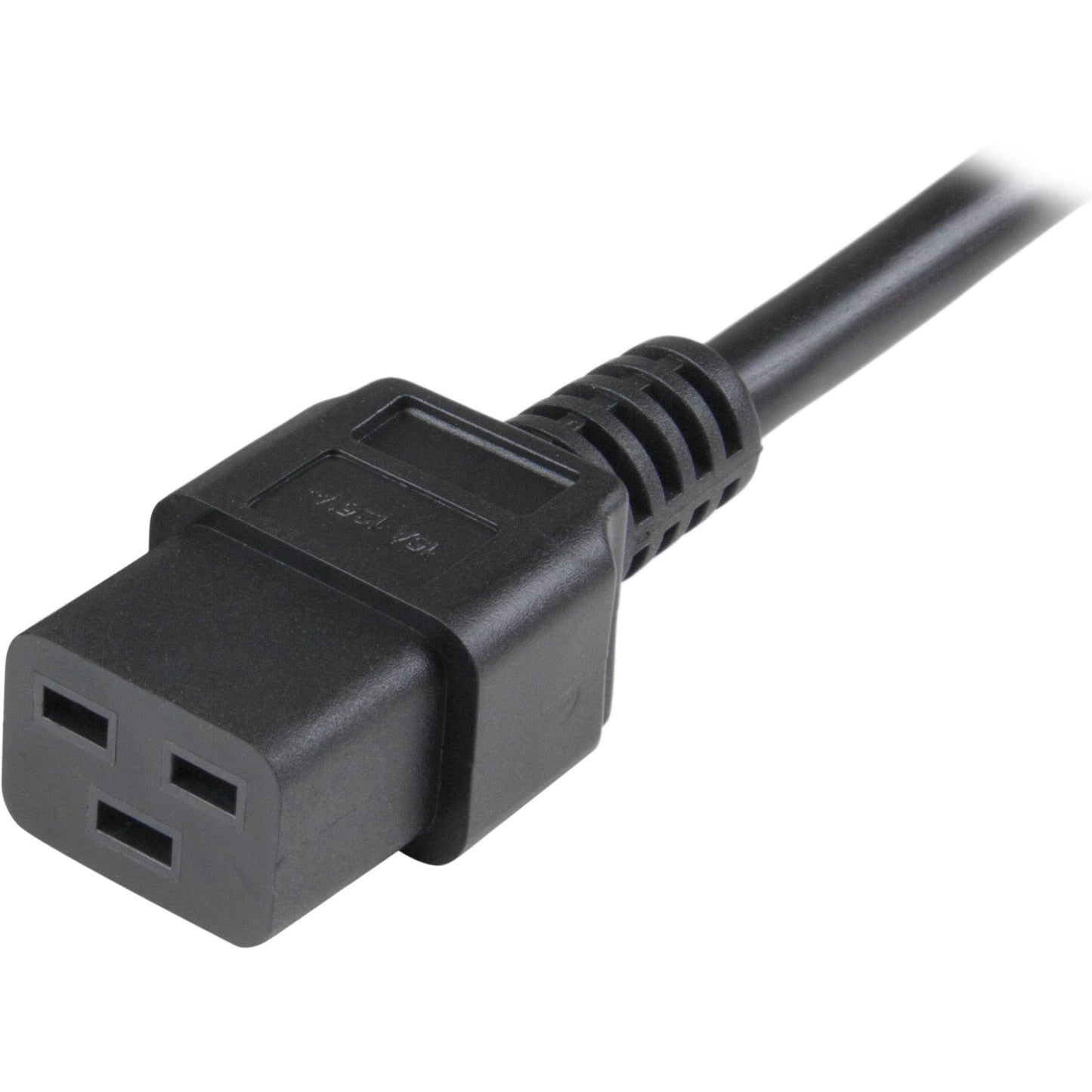 StarTech.com 3 ft Heavy Duty 14 AWG Computer Power Cord - C19 to C20