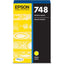 Epson DURABrite Pro 748 Original Standard Yield Inkjet Ink Cartridge - Yellow - 1 Each