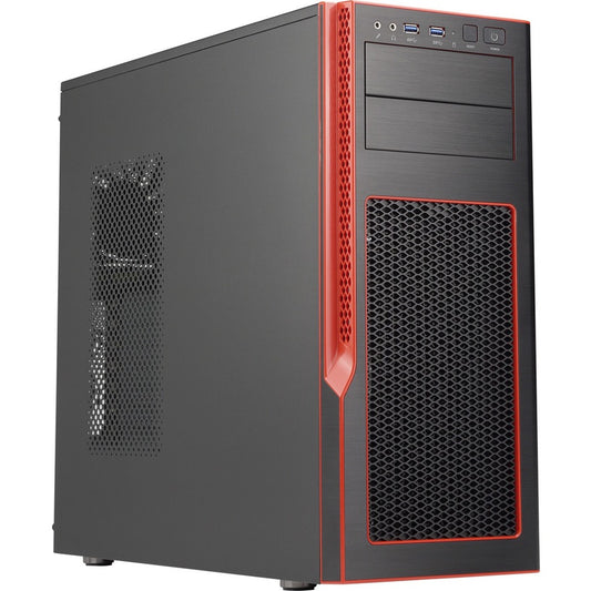 GAMING S5 MID-TOWER RED        