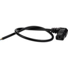 0.5M MAINS CABLE ANGL C13-OPN  