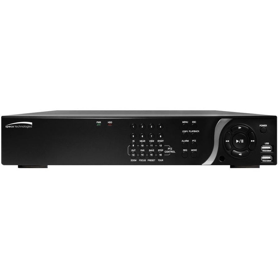 Speco NS Plug & Play Network Video Recorder with Built-In PoE - 4 TB HDD