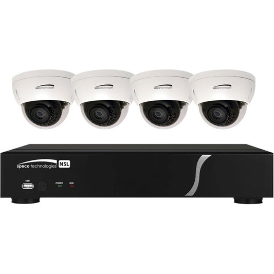 Speco 8 Ch. Plug & Play Network Video Recorder and IP Camera Kit - 2 TB HDD