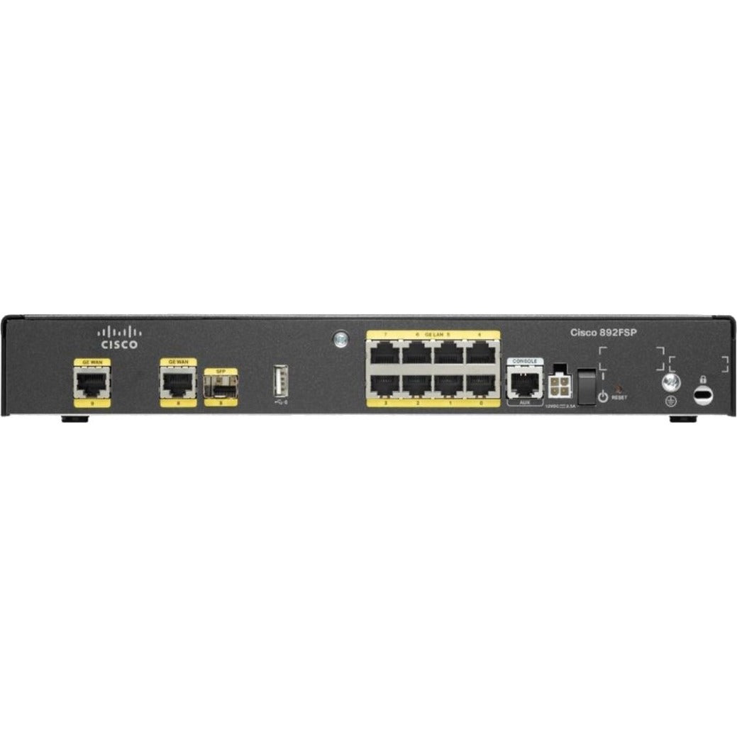 Cisco 897 VDSL2/ADSL2+ Bonding over POTs and 1GE/SFP Router