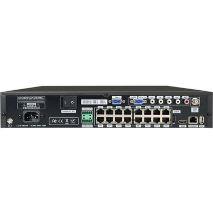 Speco NS Plug & Play Network Video Recorder with Built-In PoE - 3 TB HDD