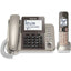 Panasonic KX-TGF350N DECT 6.0 Cordless Phone - Silver Black