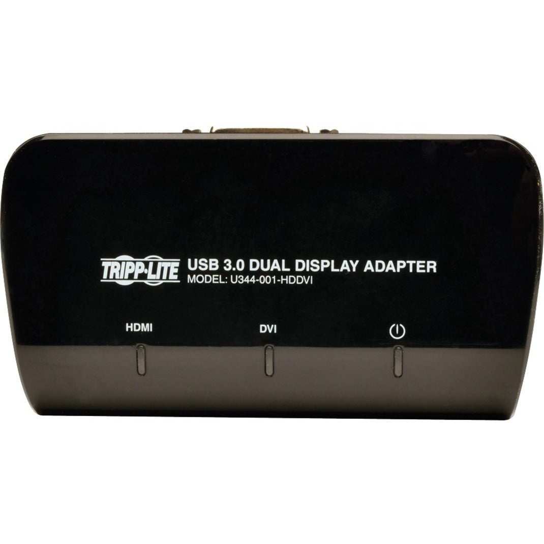 Tripp Lite USB 3.0 SuperSpeed to DVI and HDMI Dual Monitor Video Display Adapter