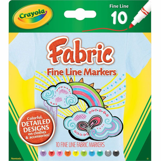 Crayola Bright Fabric Markers