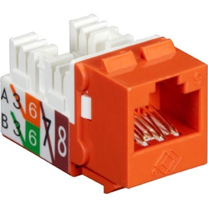 25-PK ORANGE UNSHIELDED CAT6 KE