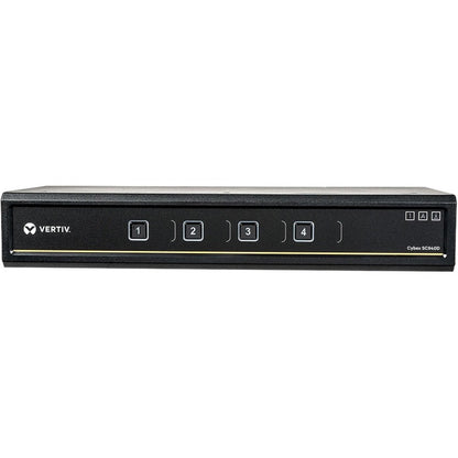 Vertiv Cybex SC900 Secure Desktop KVM| 4 Port Dual-Head| DisplayPort| TAA