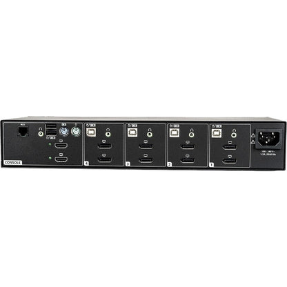 Vertiv Cybex SC900 Secure Desktop KVM| 4 Port Dual-Head| DisplayPort| TAA