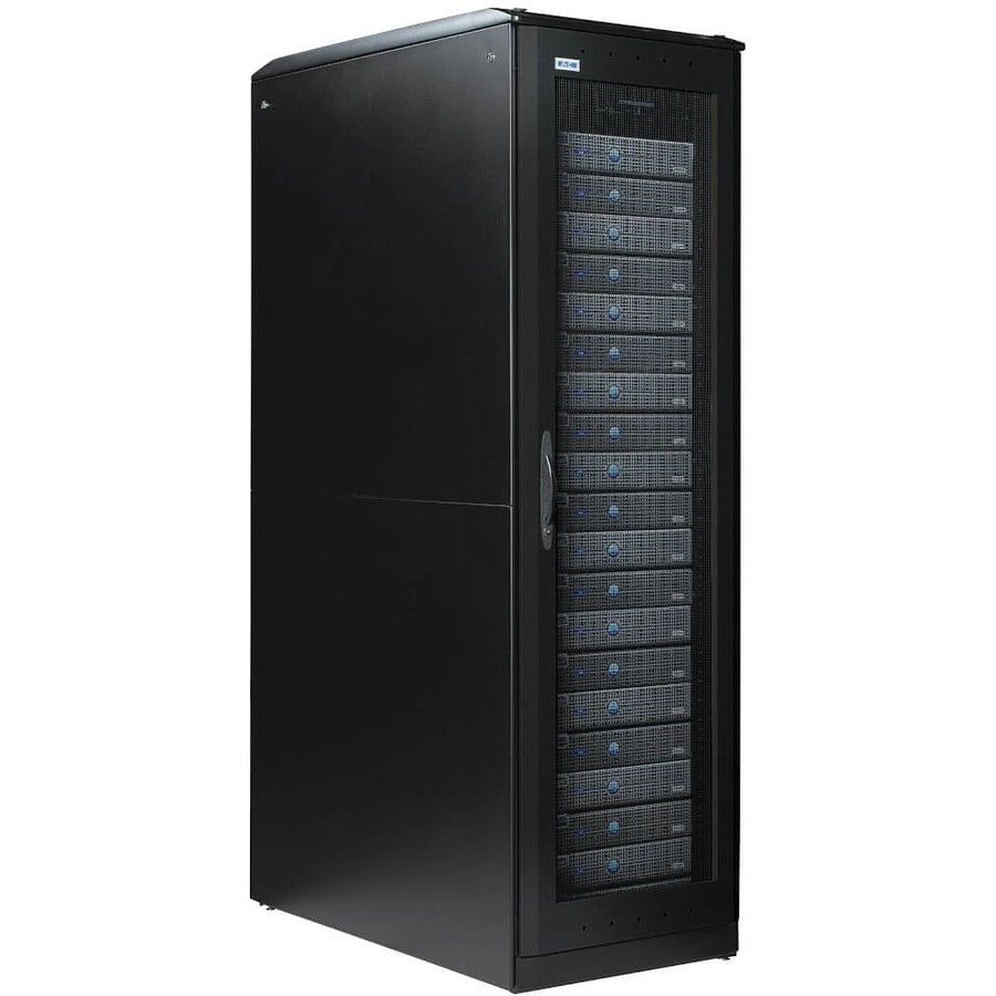 Eaton Paramount 51U Server Rack Enclosure - Wide 48 in. Depth Doors Included No Side Panels TAA