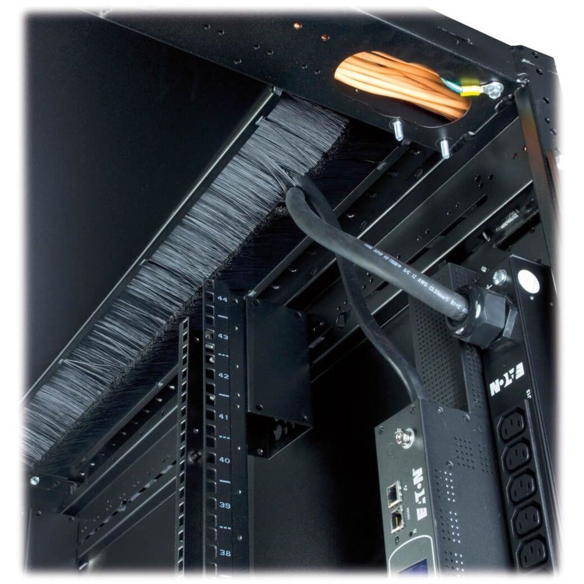 Eaton Paramount 51U Server Rack Enclosure - Wide 48 in. Depth Doors Included No Side Panels TAA