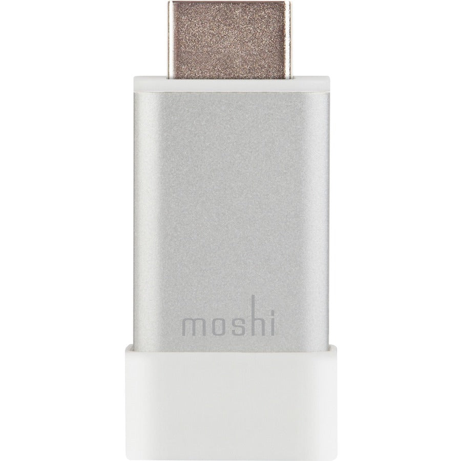 Moshi The ultimate presenter's sidekick this HDMI to VGA Adapter with audio connects your HDMI-enabled MacBook or Apple TV to any VGA projector or monitor