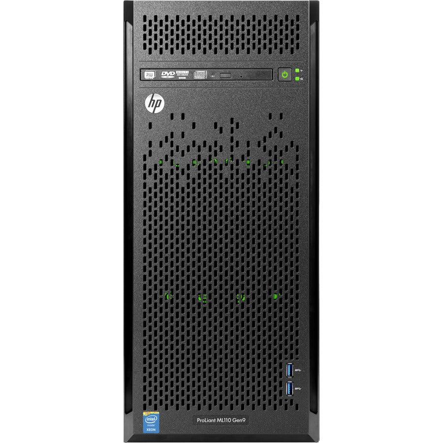 HPE ProLiant ML110 G9 4.5U Tower Server - 1 x Intel Xeon E5-2603 v3 1.60 GHz - 4 GB RAM - Serial ATA/600 Controller