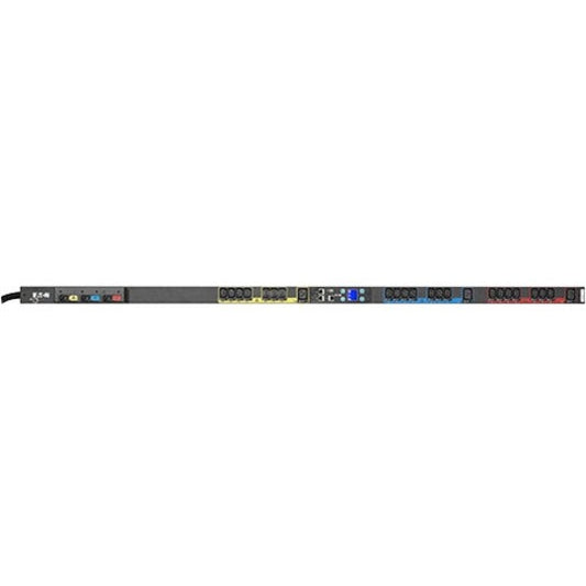 Eaton Managed rack PDU 0U L21-20P input 5.76 kW max 120/208V 16A 10 ft cord Three-phase Outlets: (21) C13 Outlet grip (3) C19 Outlet grip