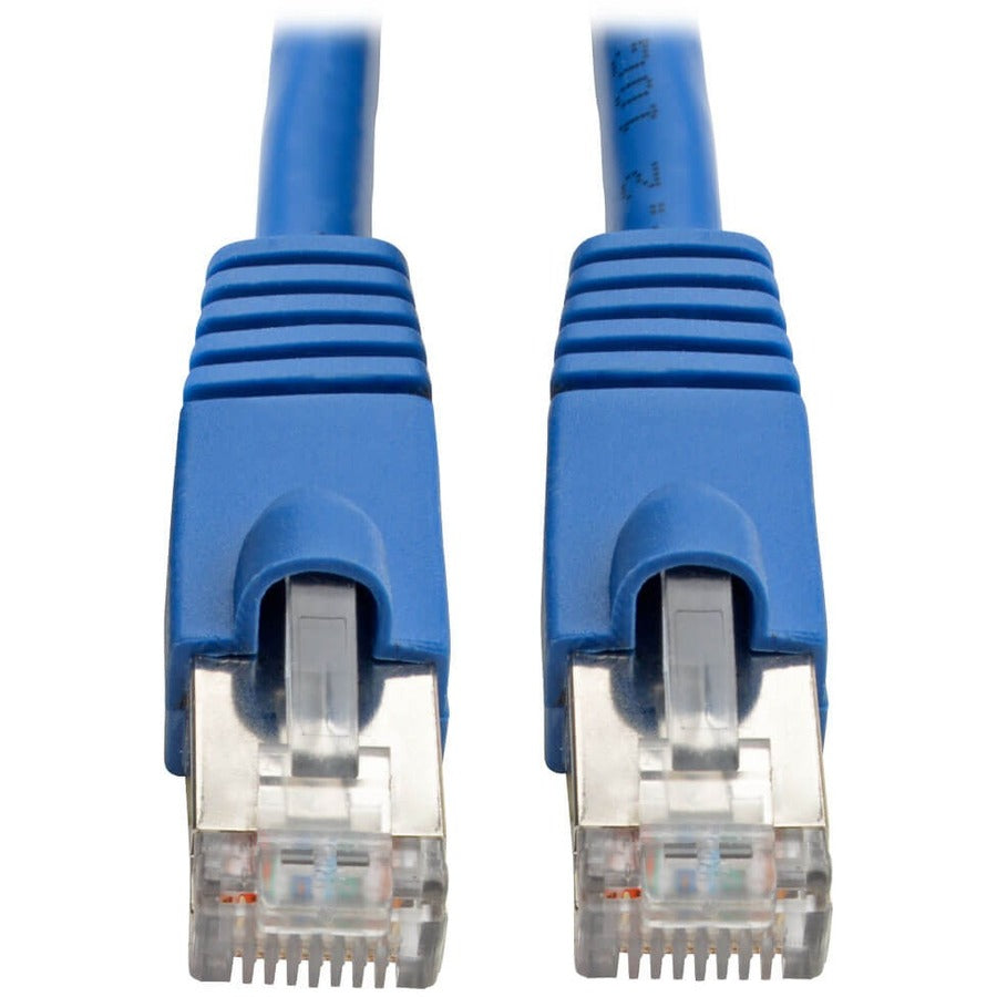 Tripp Lite Cat6a 10G Snagless Shielded STP Ethernet Cable (RJ45 M/M) PoE Blue 5 ft. (1.52 m)