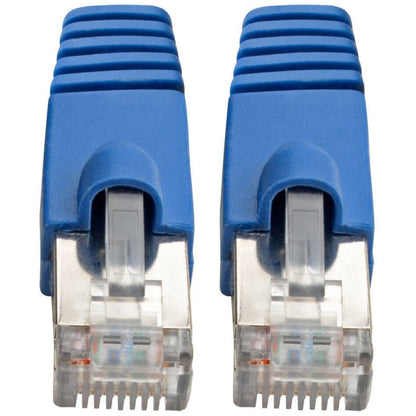 Tripp Lite Cat6a 10G Snagless Shielded STP Ethernet Cable (RJ45 M/M) PoE Blue 5 ft. (1.52 m)