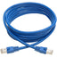 Tripp Lite Cat6a 10G Snagless Shielded STP Ethernet Cable (RJ45 M/M) PoE Blue 10 ft. (3.05 m)