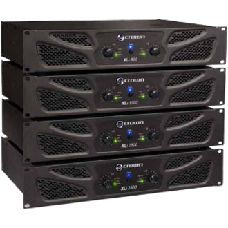 Crown 3500 Amplifier - 2000 W RMS - 2 Channel - Dark Gray