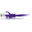 C2G-14ft Cat6 Snagless Unshielded (UTP) Network Patch Cable - Purple