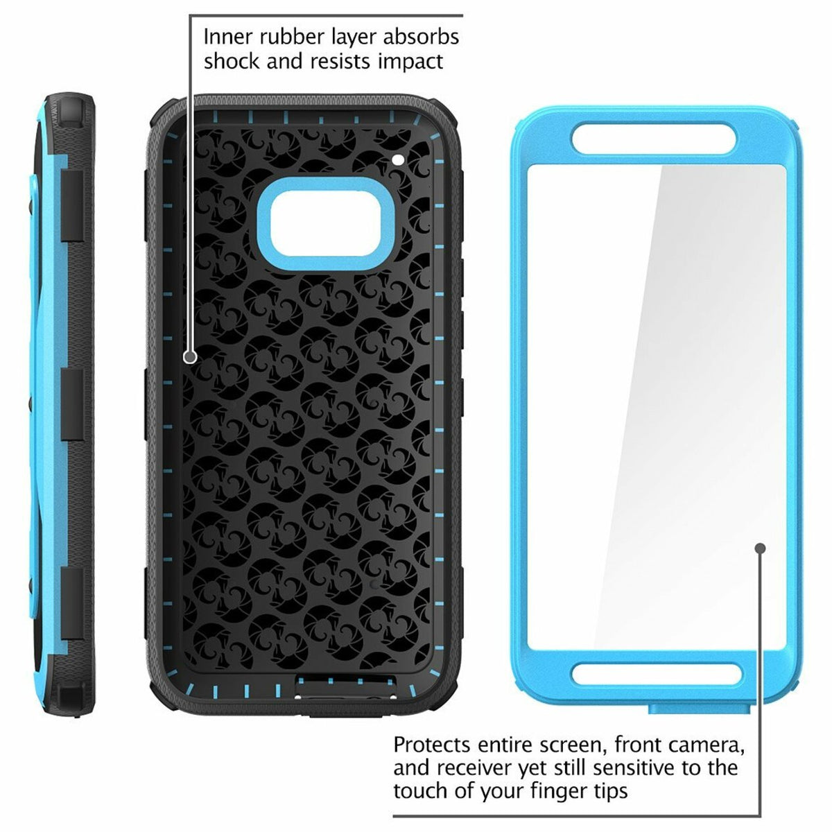 i-Blason HTC One M9 Armorbox Dual Layer Full Body Protective Case