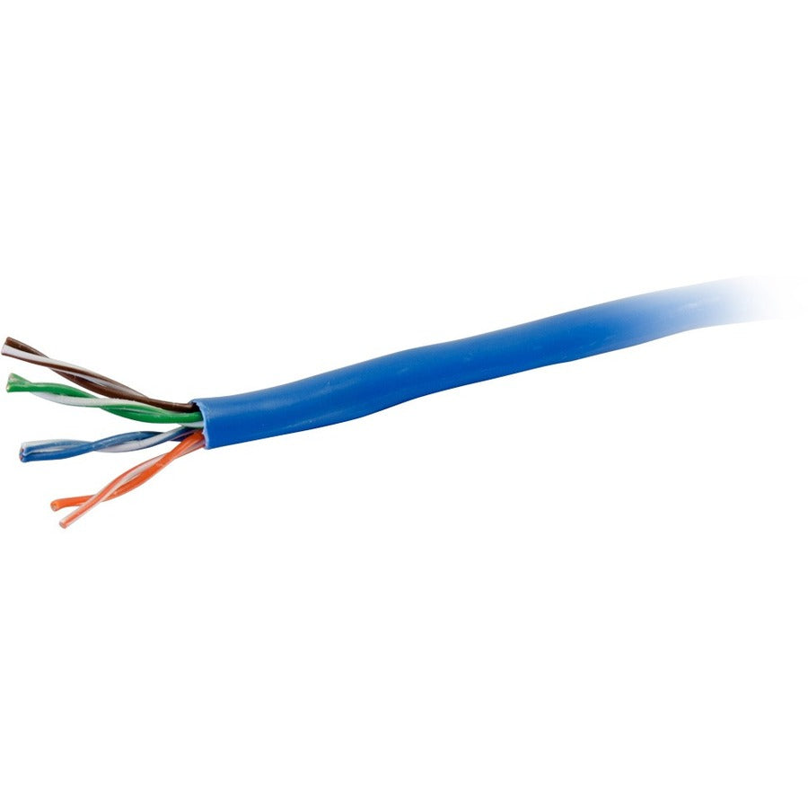 1000FT CAT6 SOLID PVC BLUE     