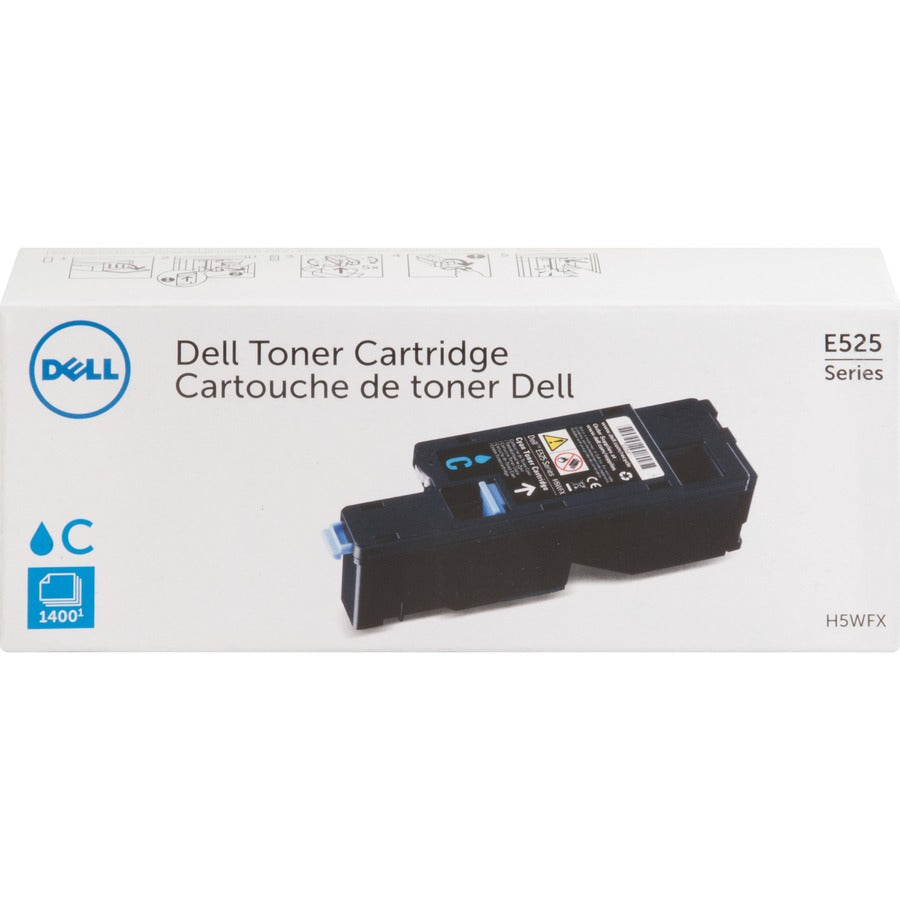 Dell Original Standard Yield Laser Toner Cartridge - Cyan - 1 Each