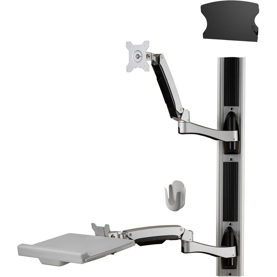 Amer Wall Mount for Keyboard CPU Mouse Flat Panel Display - TAA Compliant