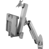 Amer Wall Mount for Flat Panel Display Keyboard CPU - TAA Compliant