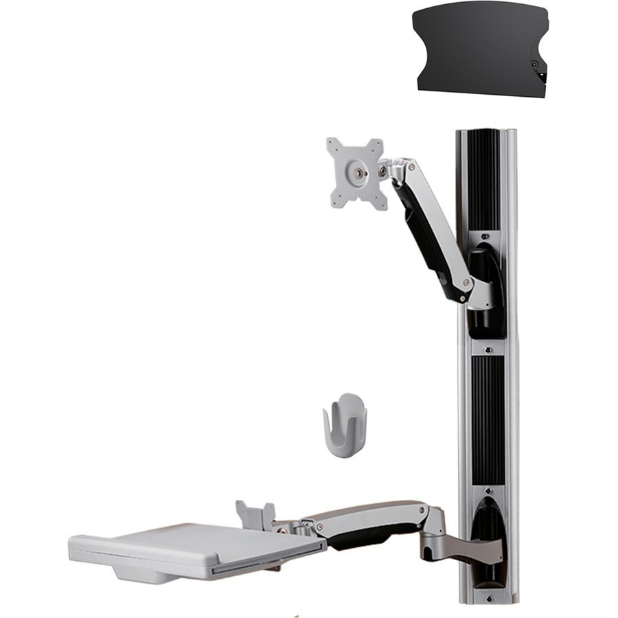 Amer Wall Mount for Keyboard CPU Mouse Flat Panel Display - TAA Compliant