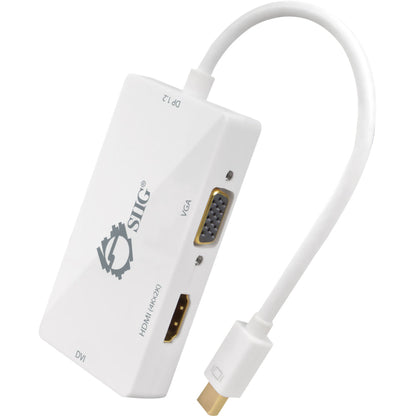 SIIG Mini DisplayPort 1.2 to 4K HDMI/DVI/VGA Conversion Adapter