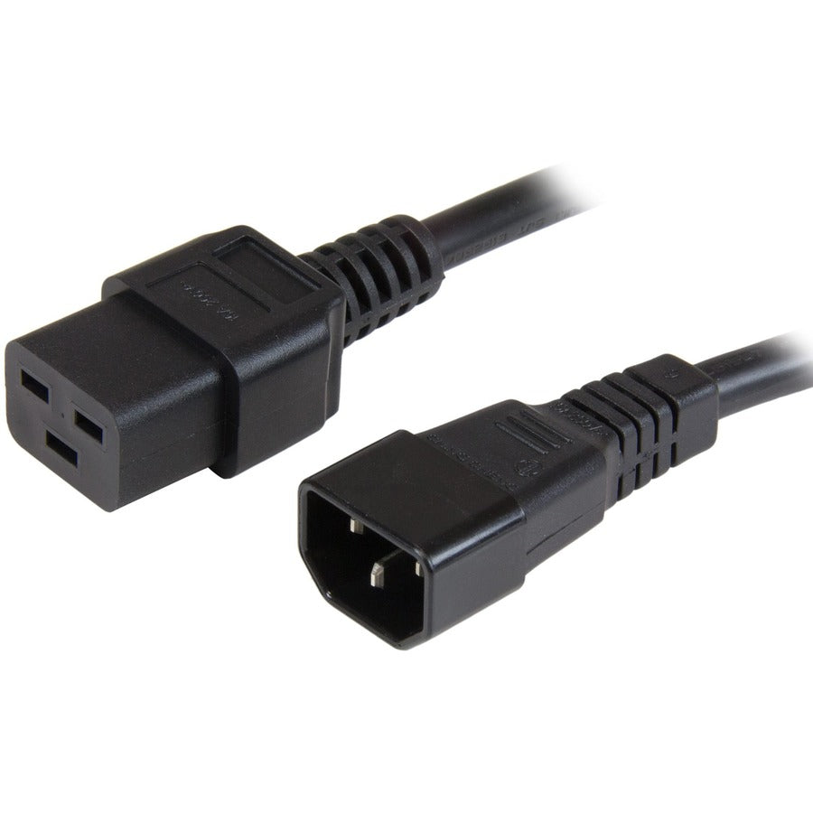 StarTech.com 3 ft Heavy Duty 14 AWG Computer Power Cord - C14 to C19
