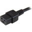 StarTech.com 3 ft Heavy Duty 14 AWG Computer Power Cord - C14 to C19