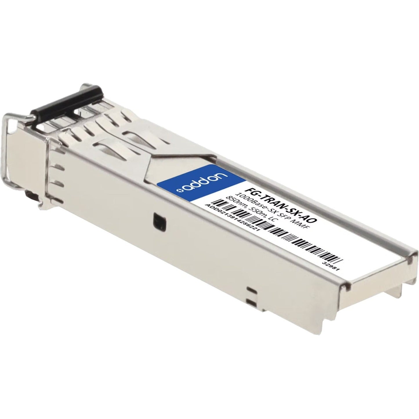 AddOn Fortinet FG-TRAN-SX Compatible TAA Compliant 1000Base-SX SFP Transceiver (MMF 850nm 550m LC)
