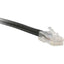 10FT CAT5E BLACK RJ45 M/M PATCH