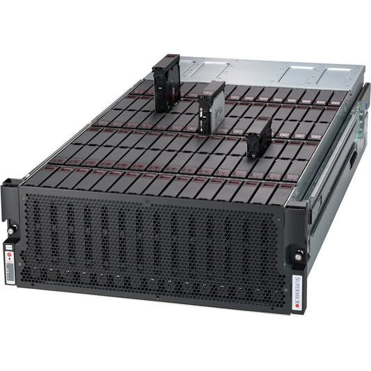 Supermicro SuperChassis 946ED-R2KJBOD Drive Enclosure - 4U Rack-mountable - Black