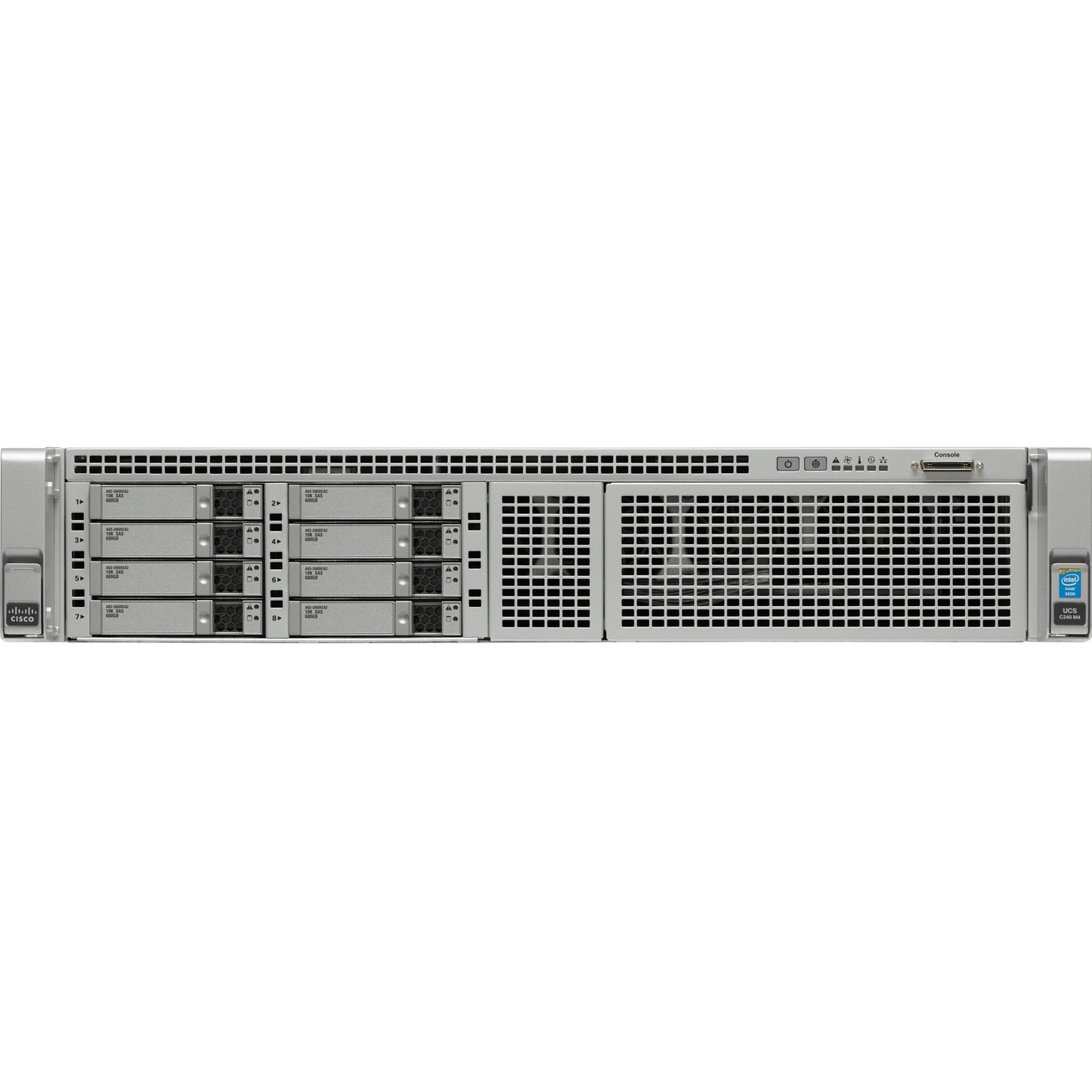 Cisco C240 M4 2U Rack Server - 2 x Intel Xeon E5-2680 v3 2.50 GHz - 256 GB RAM - Serial ATA Controller