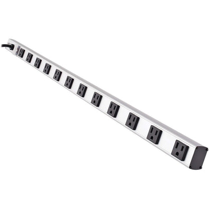 Tripp Lite 12 Right-Angle Outlet Vertical Power Strip 120V 15A 15 ft. (4.57 m) Cord 5-15P 36 in.