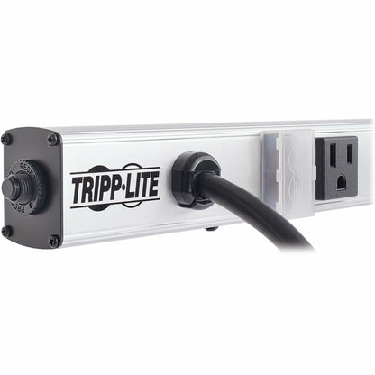 Tripp Lite 12 Right-Angle Outlet Vertical Power Strip 120V 15A 15 ft. (4.57 m) Cord 5-15P 36 in.