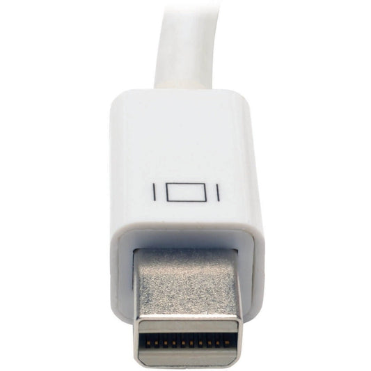 Tripp Lite Keyspan Mini DisplayPort to Active VGA Adapter Video Converter DP1.2 (M/F) White 6-in. (15.24 cm)