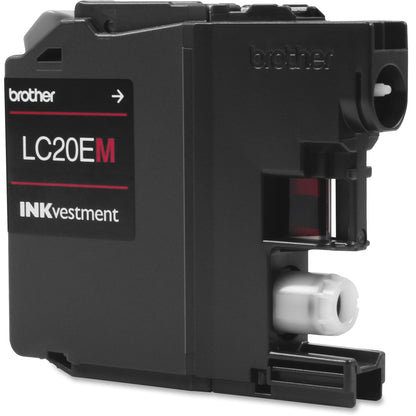 Brother Genuine LC20EM INKvestment Super High Yield Magenta Ink Cartridge