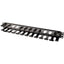 Rack Solutions 1U Horizontal Plastic Cable Duct With Cover (3.5in Deep)
