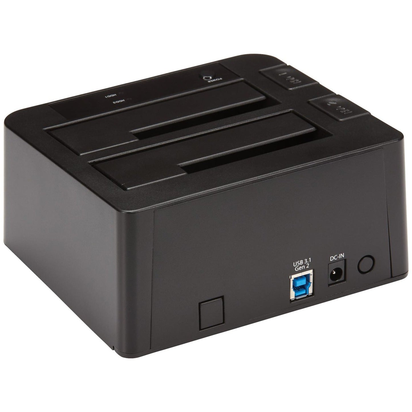 StarTech.com Dual-Bay USB 3.1 to SATA Hard Drive Docking Station 2.5/3.5" SATA I/II/III SSD/HDD Dock USB Hard Drive Bay Top-Loading