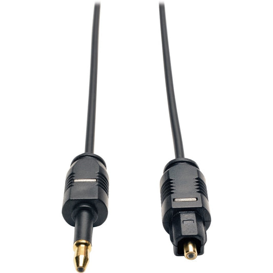 Tripp Lite 10ft Toslink to Mini Toslink Ultra Thin Digital SPDIF Audio Cable 10' 3M 3 Meter