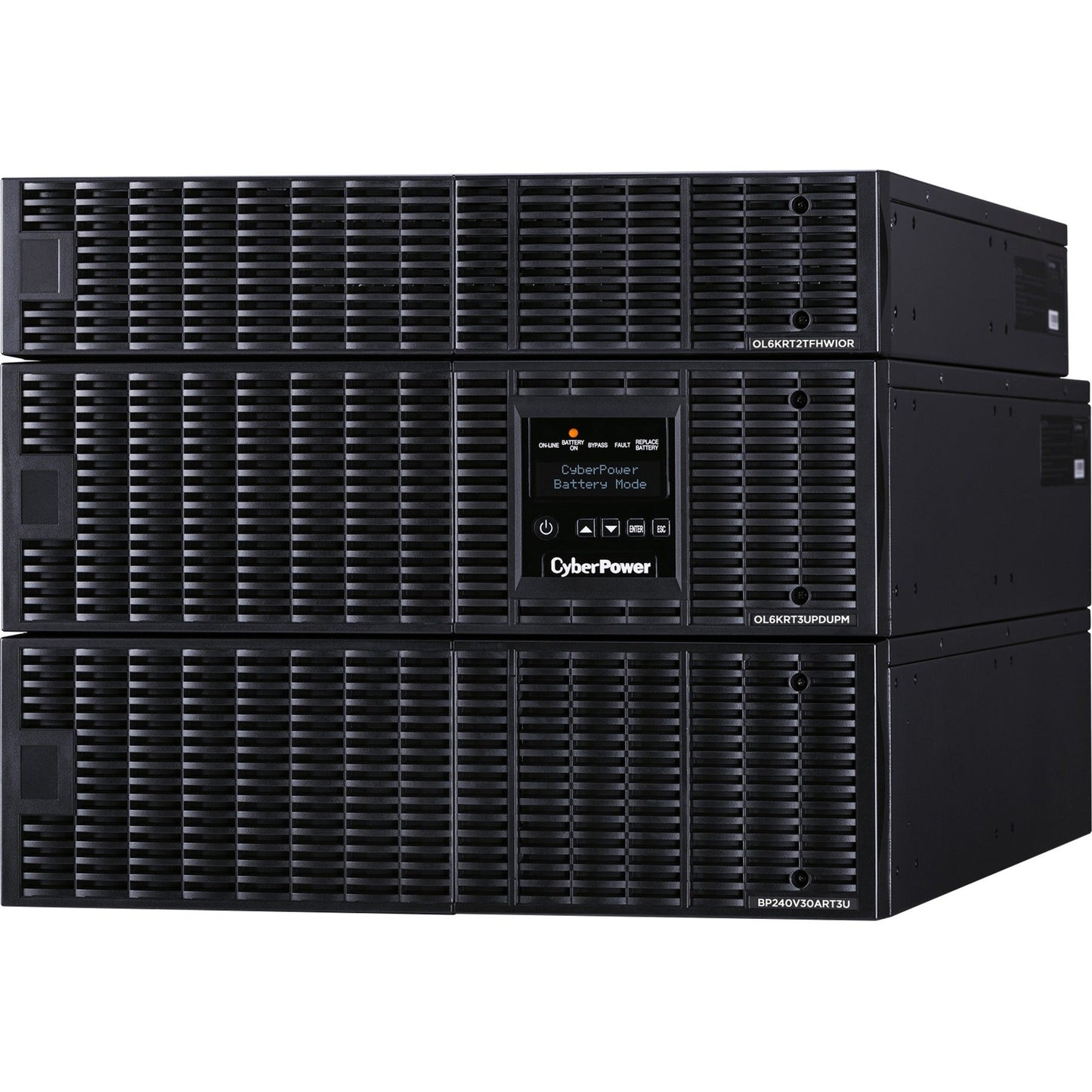 CyberPower OL6000RT3UPDUTF 6KVA Online UPS TF 8U Maintenance Bypass HW 120/208V RT 3YR WTY